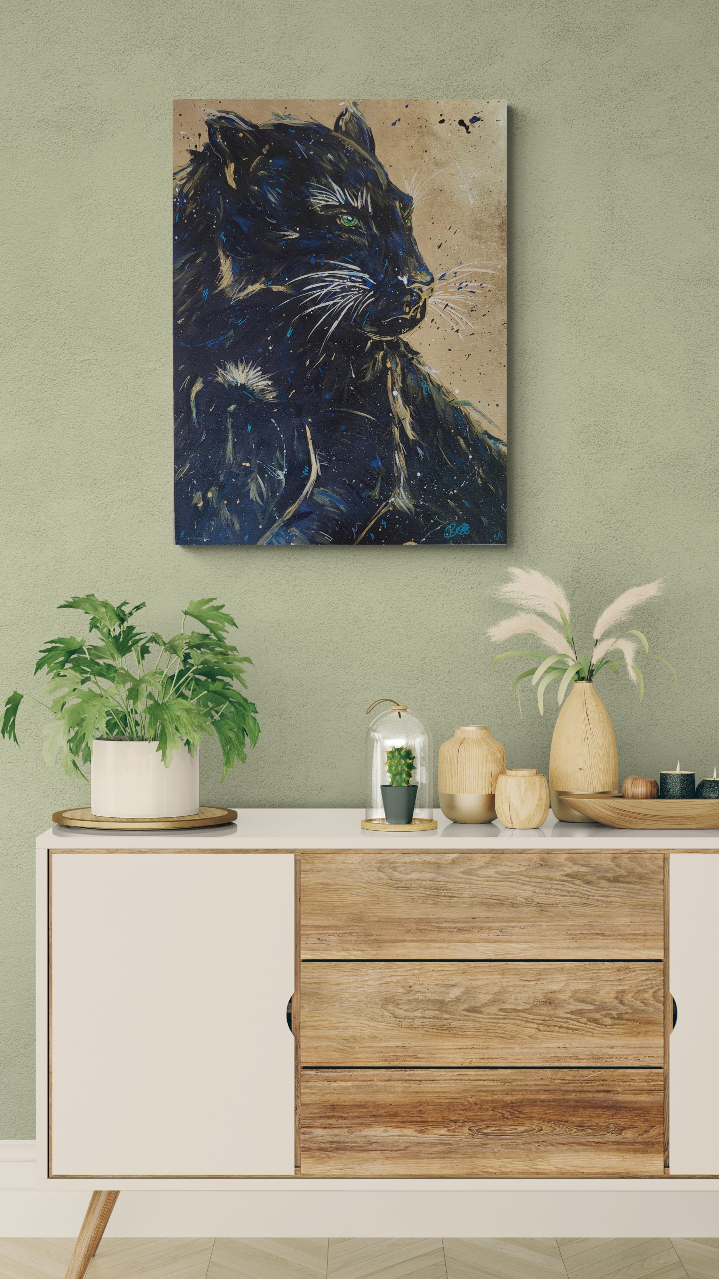 Svenja Bross Art Panther Komode