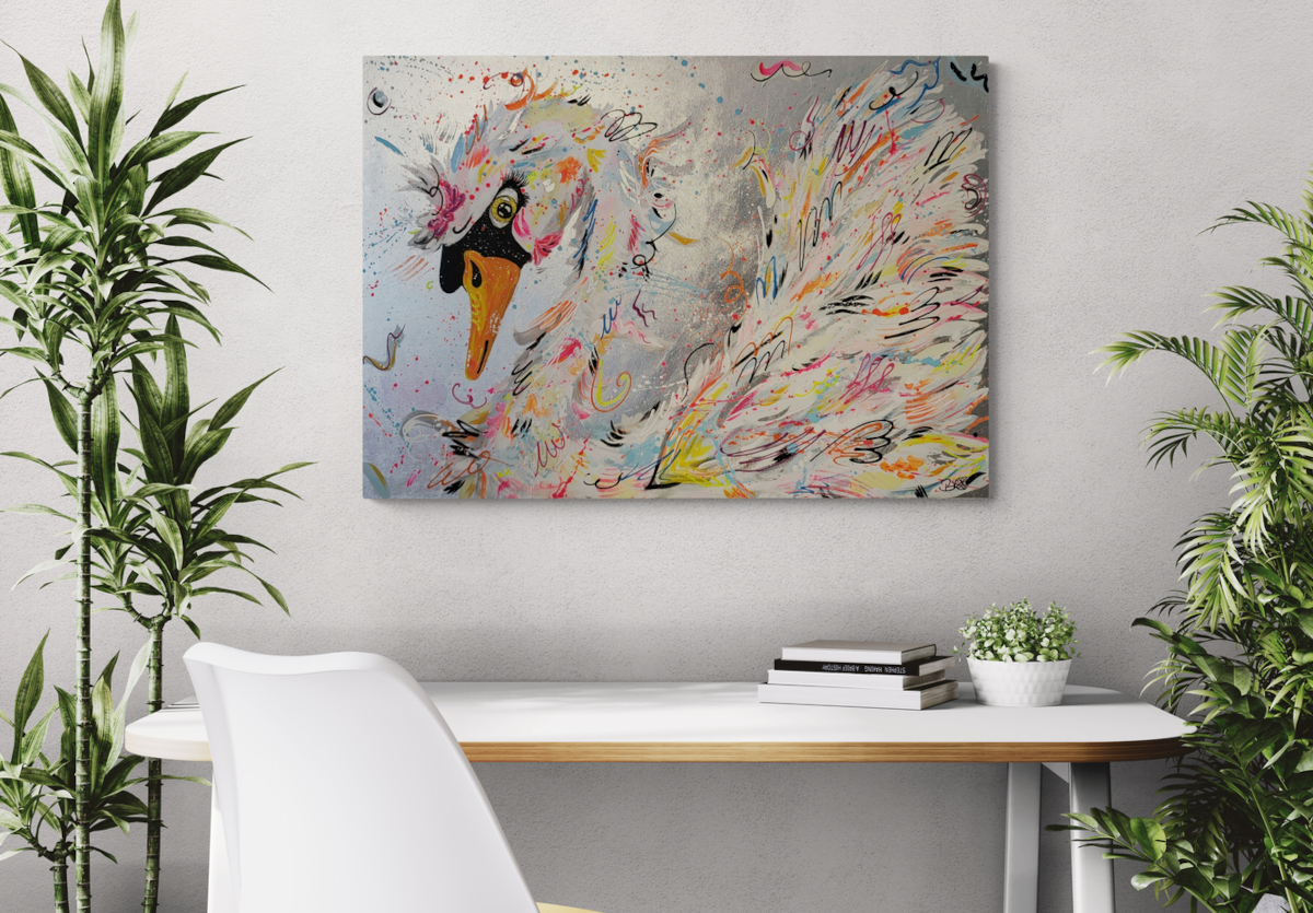 Svenja_Bross_Art_Schwan_Arbeitszimmer