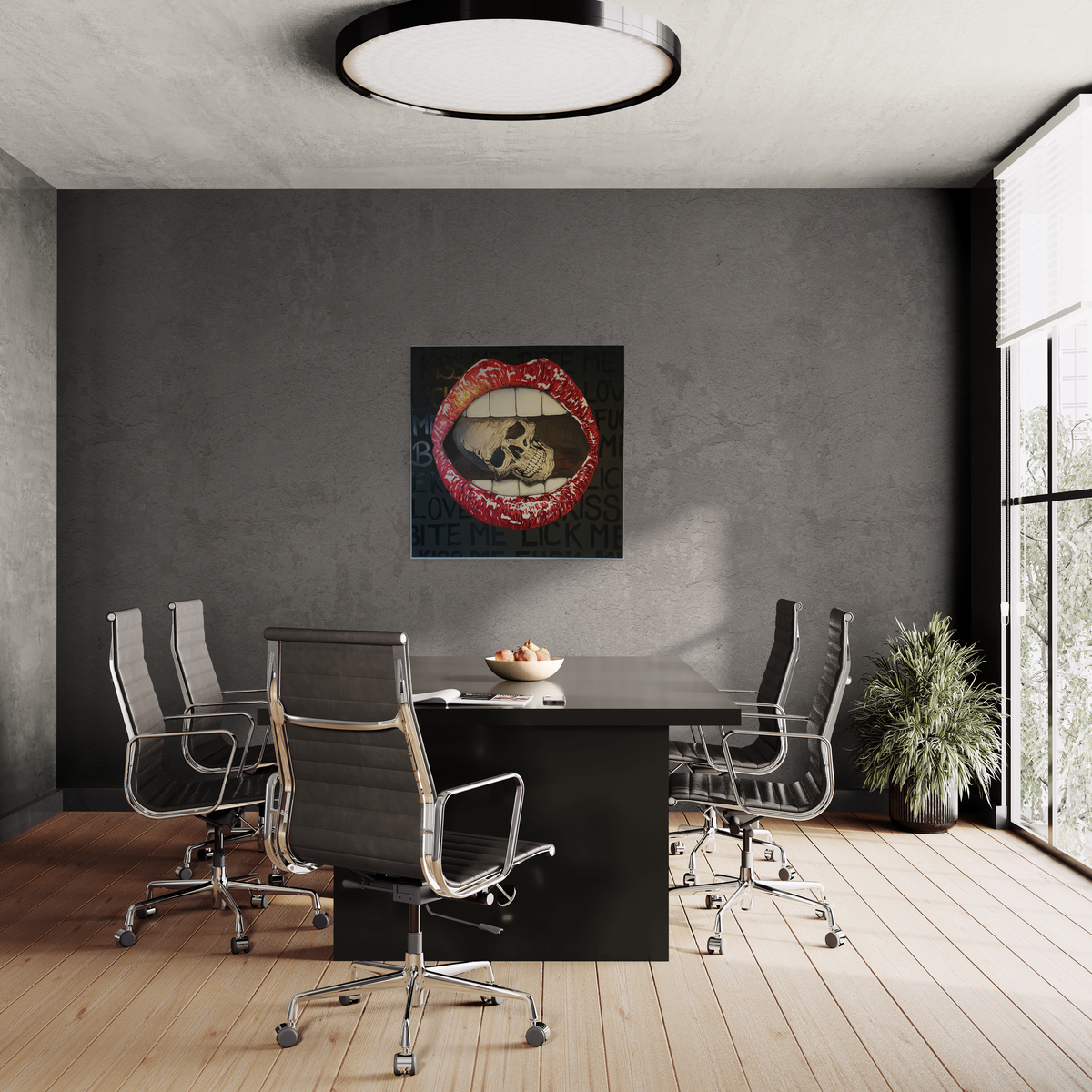 Svenja_Bross_Art_Totenkopf_Büro